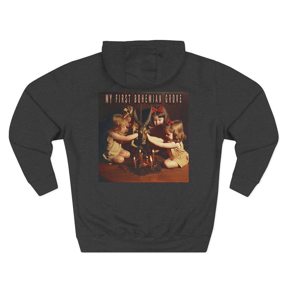 Thumbnail: My First Bohemian Grove - Three-Panel Fleece Hoodie