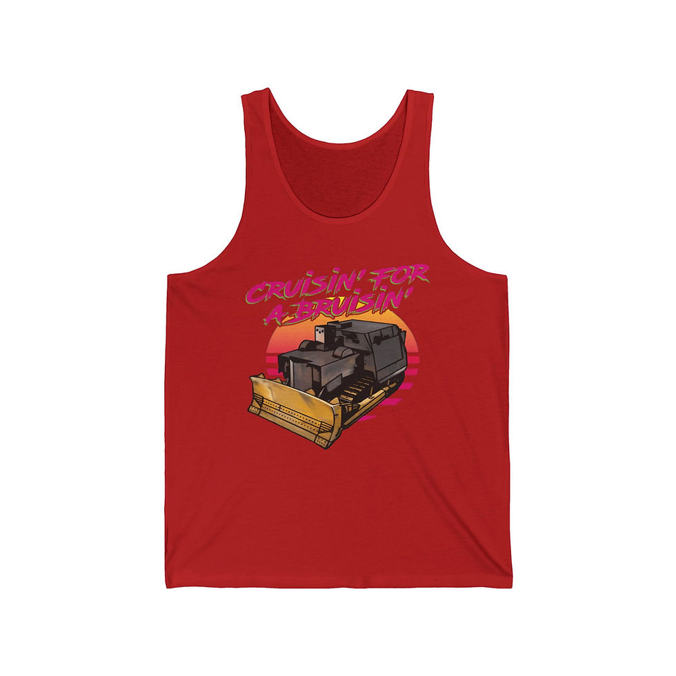 Thumbnail: Cruisin' for a Bruisin' - Men's Jersey Tank
