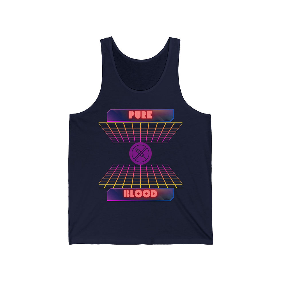 Thumbnail: Pure Blood (Retro) - Men's Jersey Tank