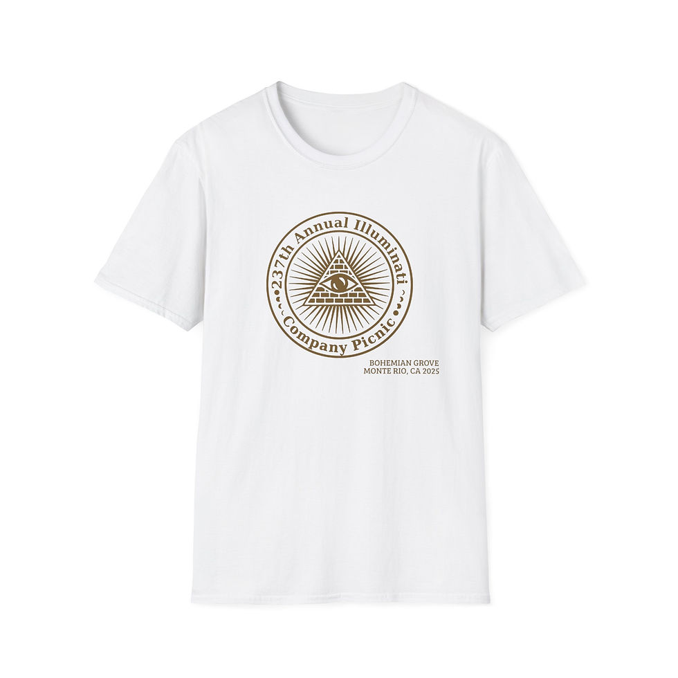 Thumbnail: Illuminati Company Picnic- Unisex Softstyle T-Shirt