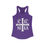 Thumbnail: Christ Conquers - Women's Fitted Racerback Tank 