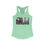 Thumbnail: Obey. Consume. Conform. - Women's Fitted Racerback Tank 