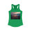 Thumbnail: Pedowood on Fire - Women's Fitted Racerback Tank 