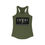 Thumbnail: There is No Political Solution - Women's Fitted Racerback Tank 