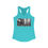 Thumbnail: Obey. Consume. Conform. - Women's Fitted Racerback Tank 