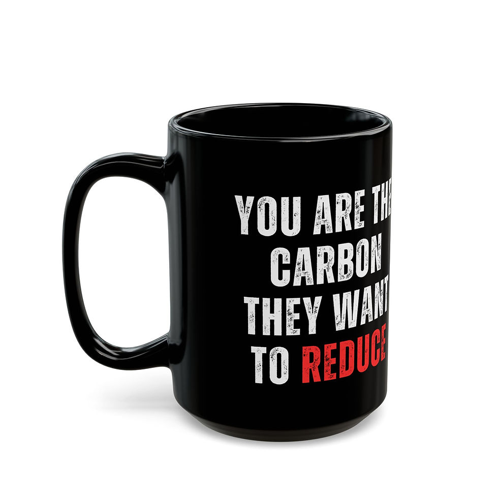 Thumbnail: You are the Carbon - 11oz or 15oz Black Mug