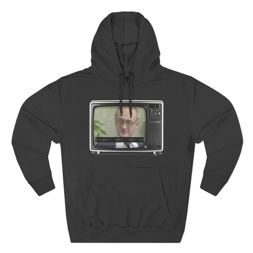 Thumbnail: Yuri Bezmenov - Three-Panel Fleece Hoodie