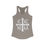 Thumbnail: Christ Conquers - Women's Fitted Racerback Tank 