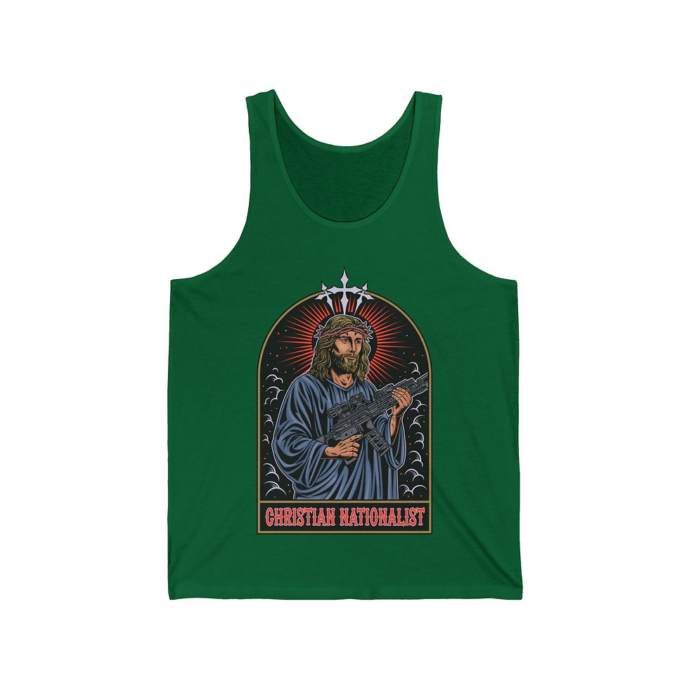 Thumbnail: Christian Nationalist - Men's Jersey Tank