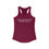 Thumbnail: Make Pedophiles Afraid Again - Women's Fitted Racerback Tank 