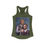Thumbnail: Step Presidents - Women's Fitted Racerback Tank 