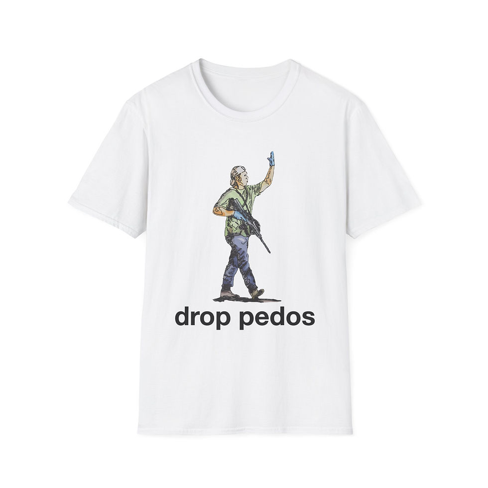 Thumbnail: Drop Pedos - Unisex Softstyle T-Shirt