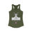 Thumbnail: Lesser of Two Evils - Women's Fitted Racerback Tank 