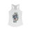 Thumbnail: They Live We Sleep - Women's Fitted Racerback Tank 