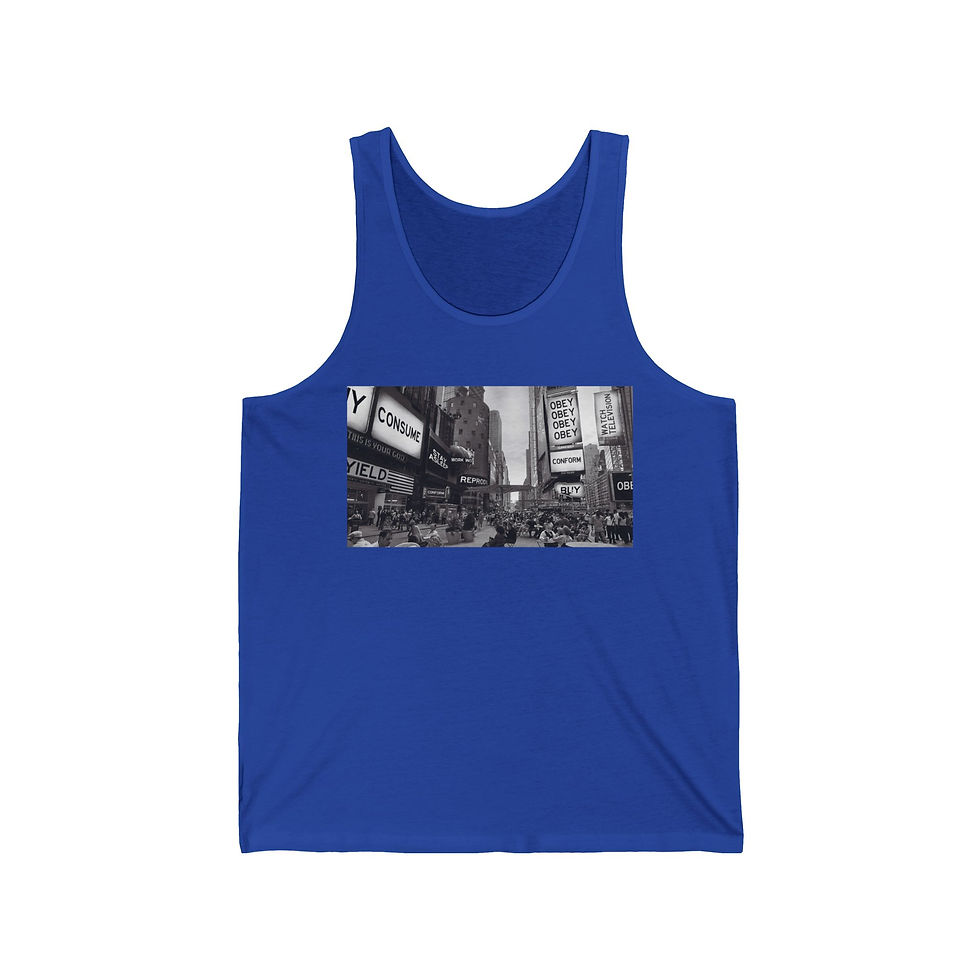 Thumbnail: Obey. Consume. Conform. - Men's Jersey Tank