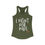 Thumbnail: Predator Poachers - I Fight for Kids - Women's Fitted Racerback Tank 