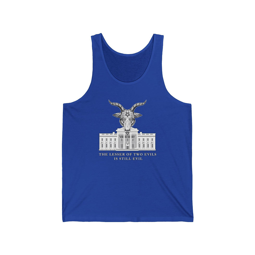 Thumbnail: Lesser of Two Evils  - Men's Jersey Tank
