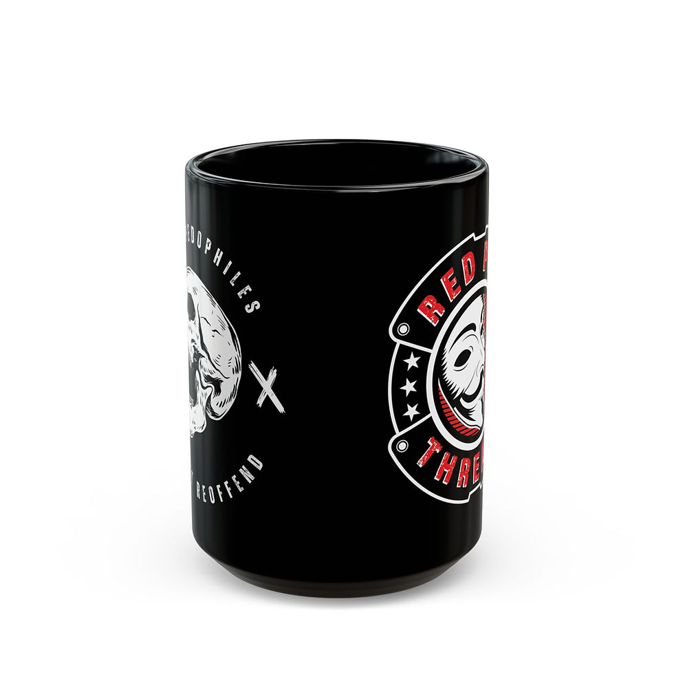 Thumbnail: Dead Pedophiles - 11oz or 15oz Black Mug