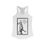Thumbnail: We're Watching You - Women's Fitted Racerback Tank 