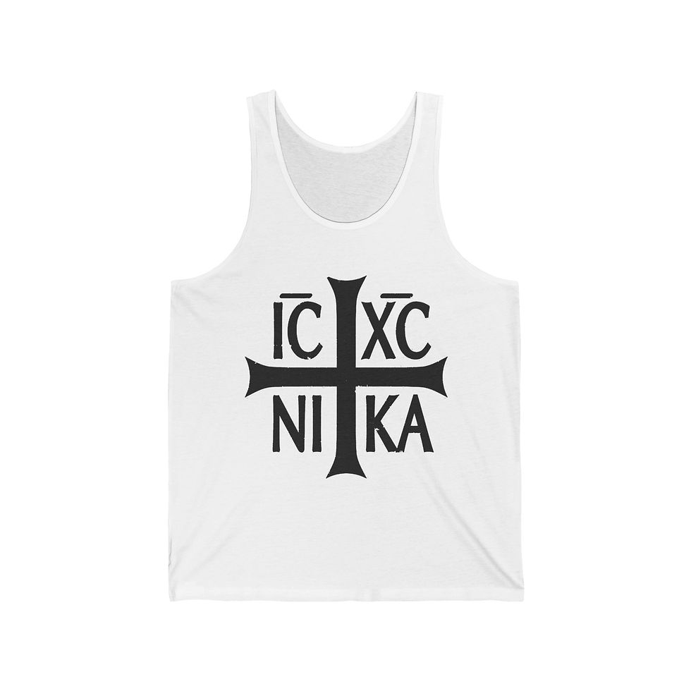 Thumbnail: Christ Conquers - Men's Jersey Tank