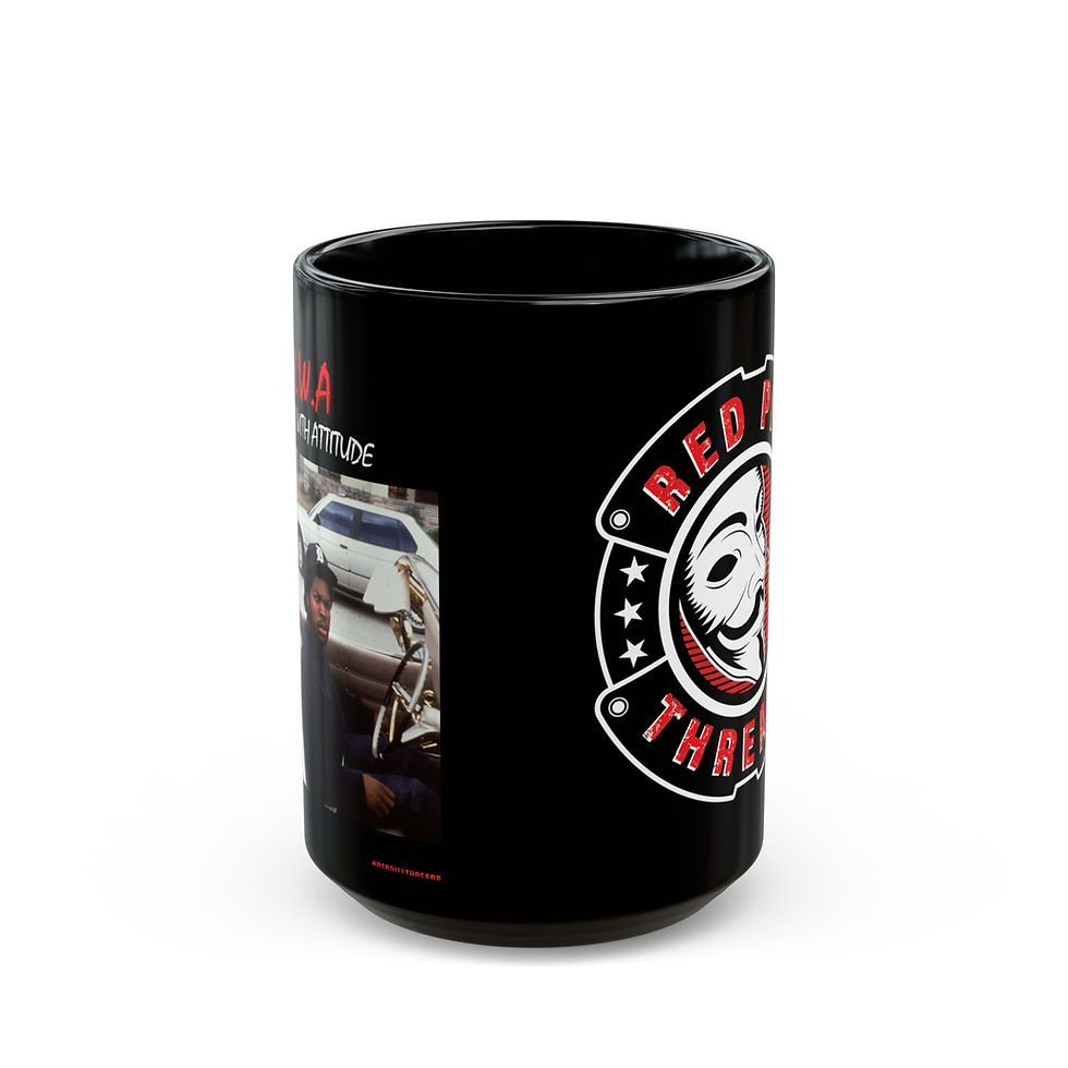 Thumbnail: News With Attitude - 11oz or 15oz Black Mug