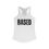 Thumbnail: Based - Women's Fitted Racerback Tank 