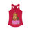 Thumbnail: King of the Skies - Women's Fitted Racerback Tank 