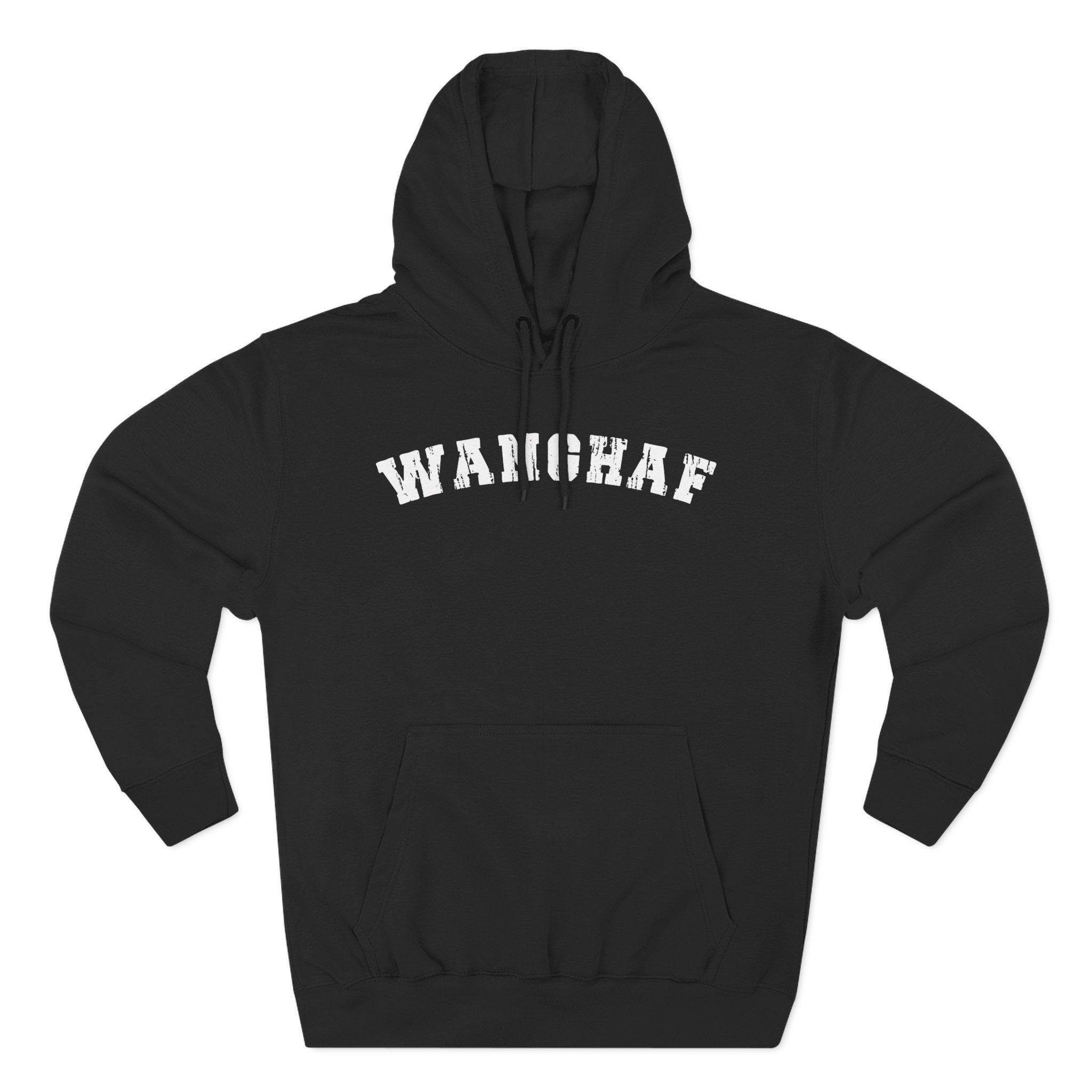 WANGHAF - Three-Panel Fleece Hoodie