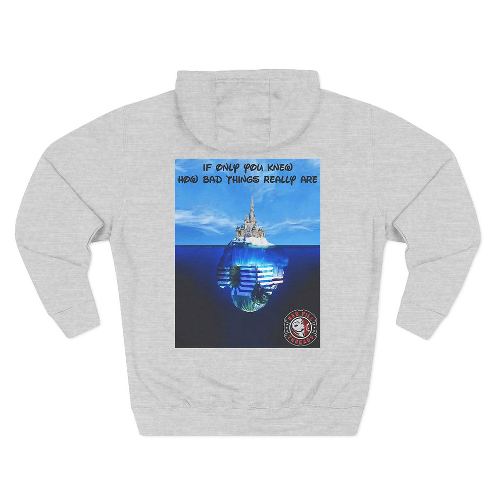 Thumbnail: If Only You Knew - Three-Panel Fleece Hoodie
