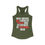 Thumbnail: Give America Balls Again - Women's Fitted Racerback Tank 