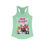Thumbnail: A$AP $LEEPY - Women's Fitted Racerback Tank 