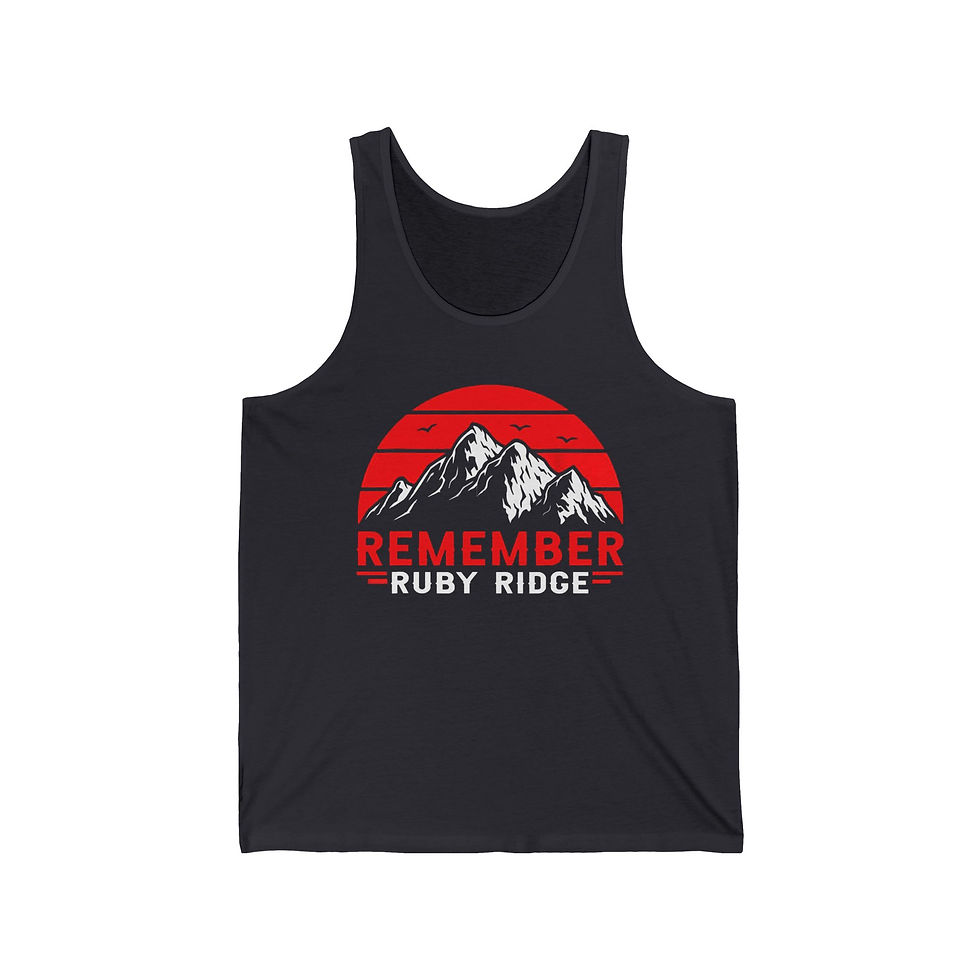 Thumbnail: Remember Ruby Ridge - Men's Jersey Tank