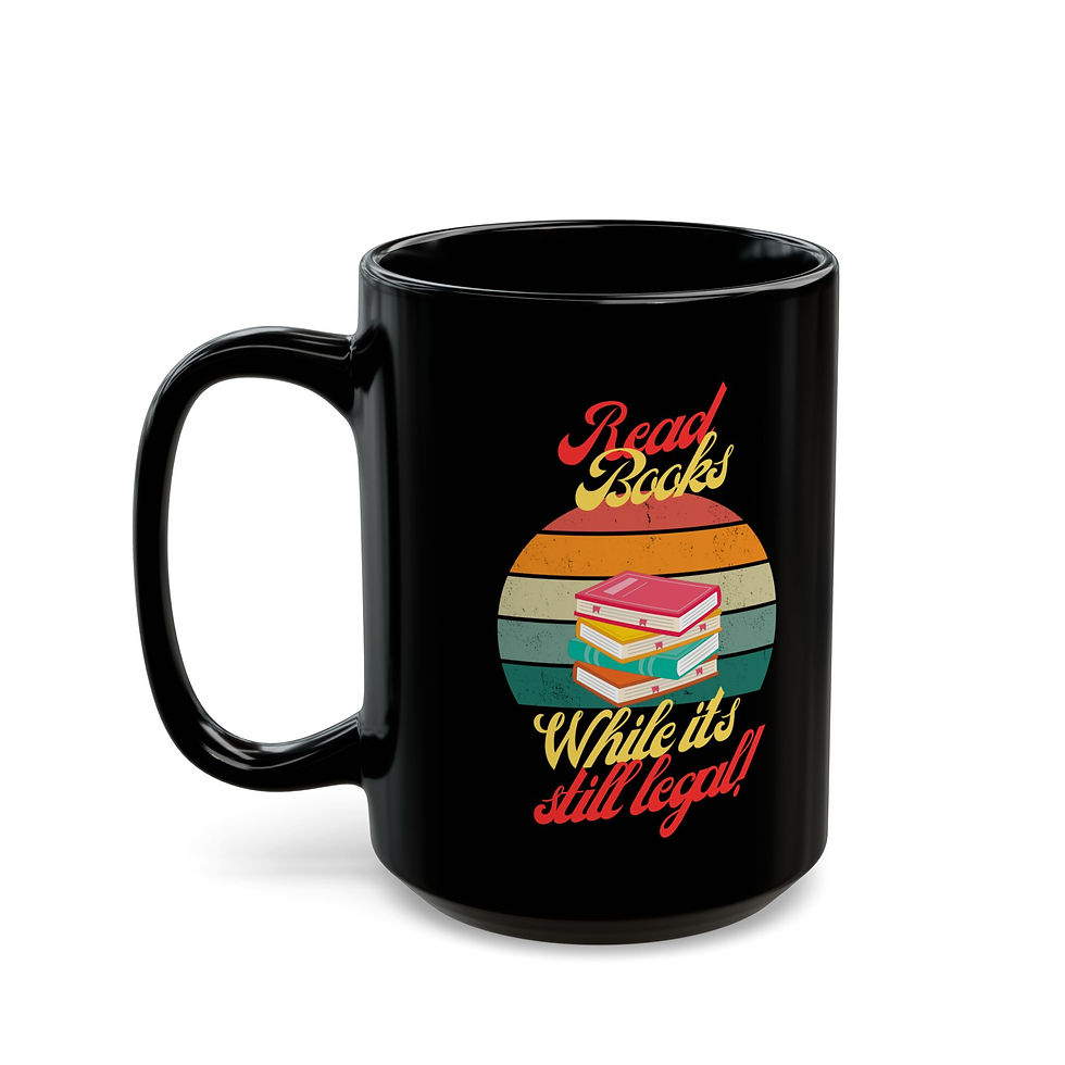 Thumbnail: Read Books - 11oz or 15oz Black Mug