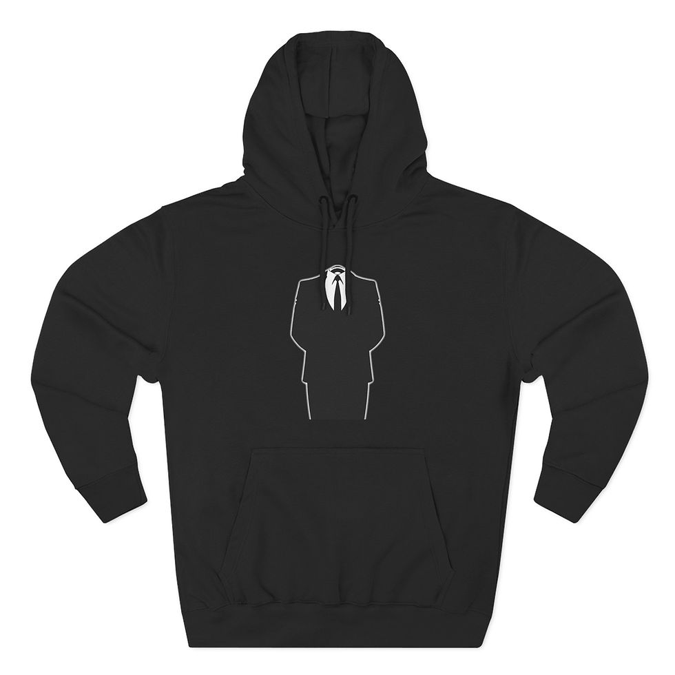 Anon Suit - Three-Panel Fleece Hoodie