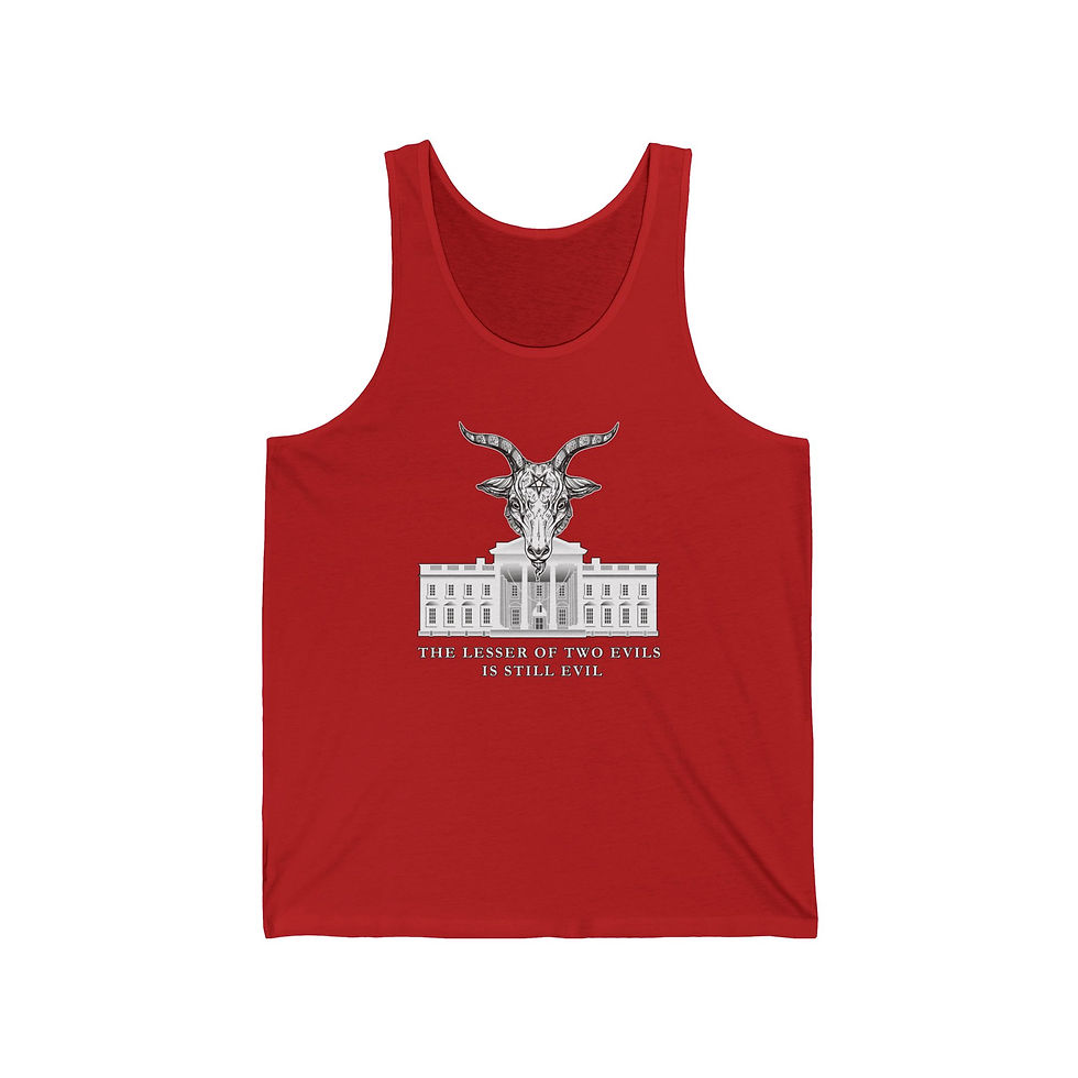 Thumbnail: Lesser of Two Evils  - Men's Jersey Tank