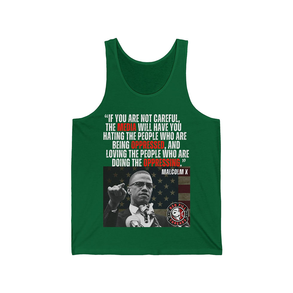 Thumbnail: Malcolm X - Men's Jersey Tank