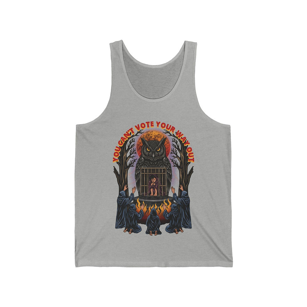 Thumbnail: Can't Vote Your Way Out - Men's Jersey Tank