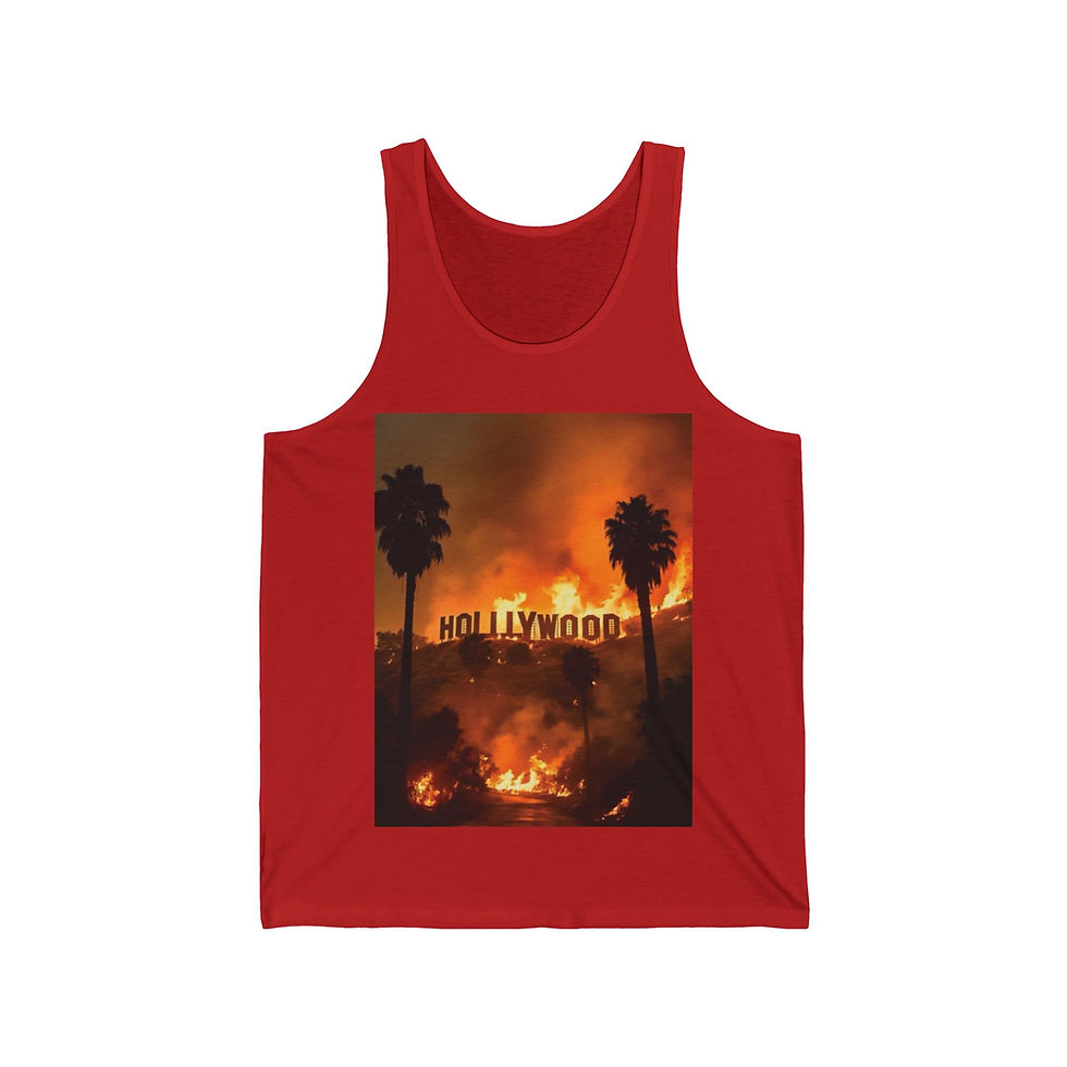 Thumbnail: Burn Hollywood Burn - Men's Jersey Tank