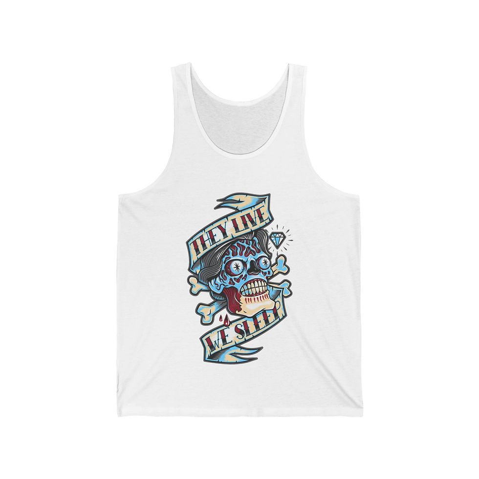Thumbnail: They Live We Sleep - Men's Jersey Tank