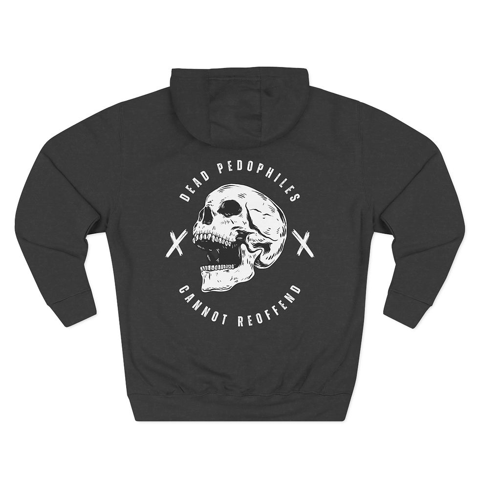 Thumbnail: Dead Pedos - Three-Panel Fleece Hoodie