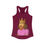 Thumbnail: King of the Skies - Women's Fitted Racerback Tank 