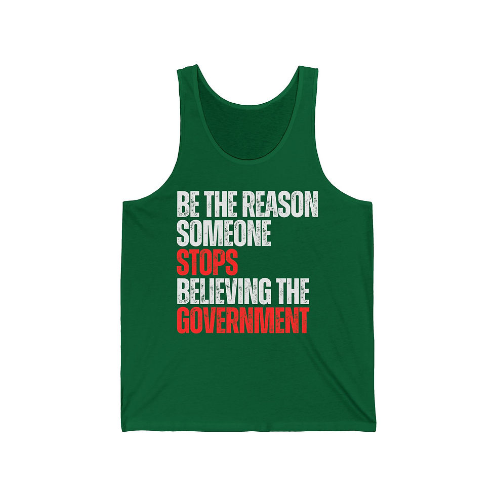Thumbnail: Be the Reason - Men's Jersey Tank