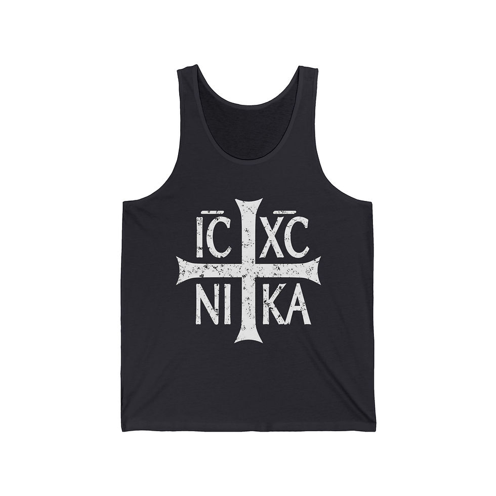 Thumbnail: Christ Conquers - Men's Jersey Tank