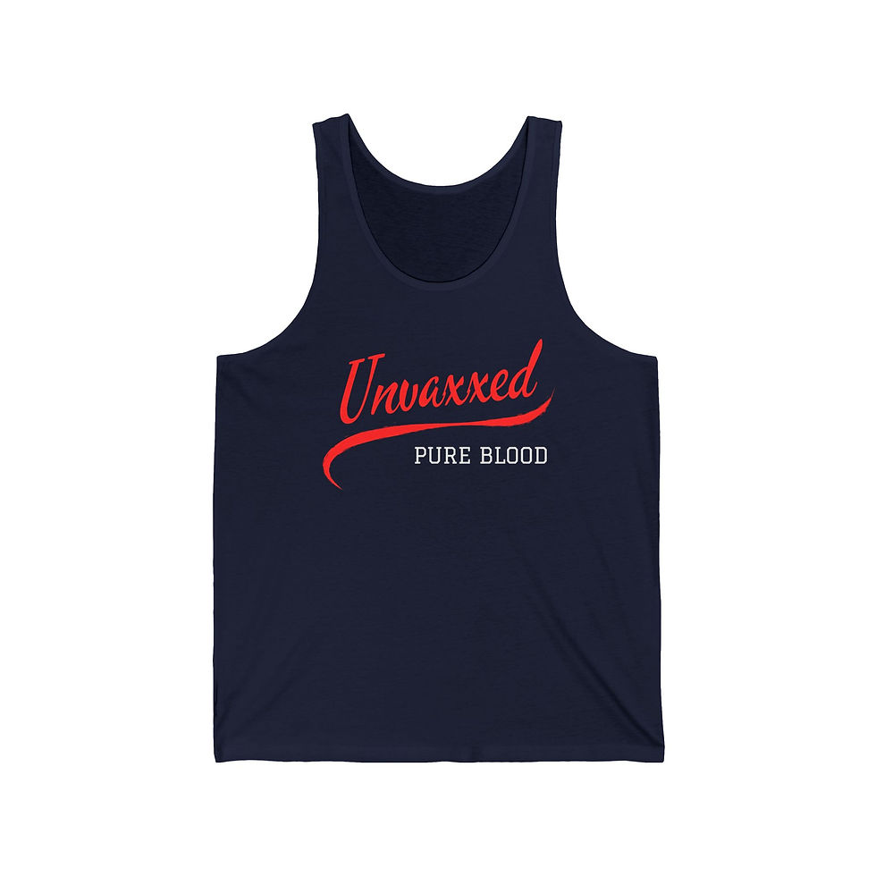 Thumbnail: Unvaxxed - Pure Blood - Men's Jersey Tank