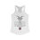 Thumbnail: Lesser of Two Evils - Women's Fitted Racerback Tank 