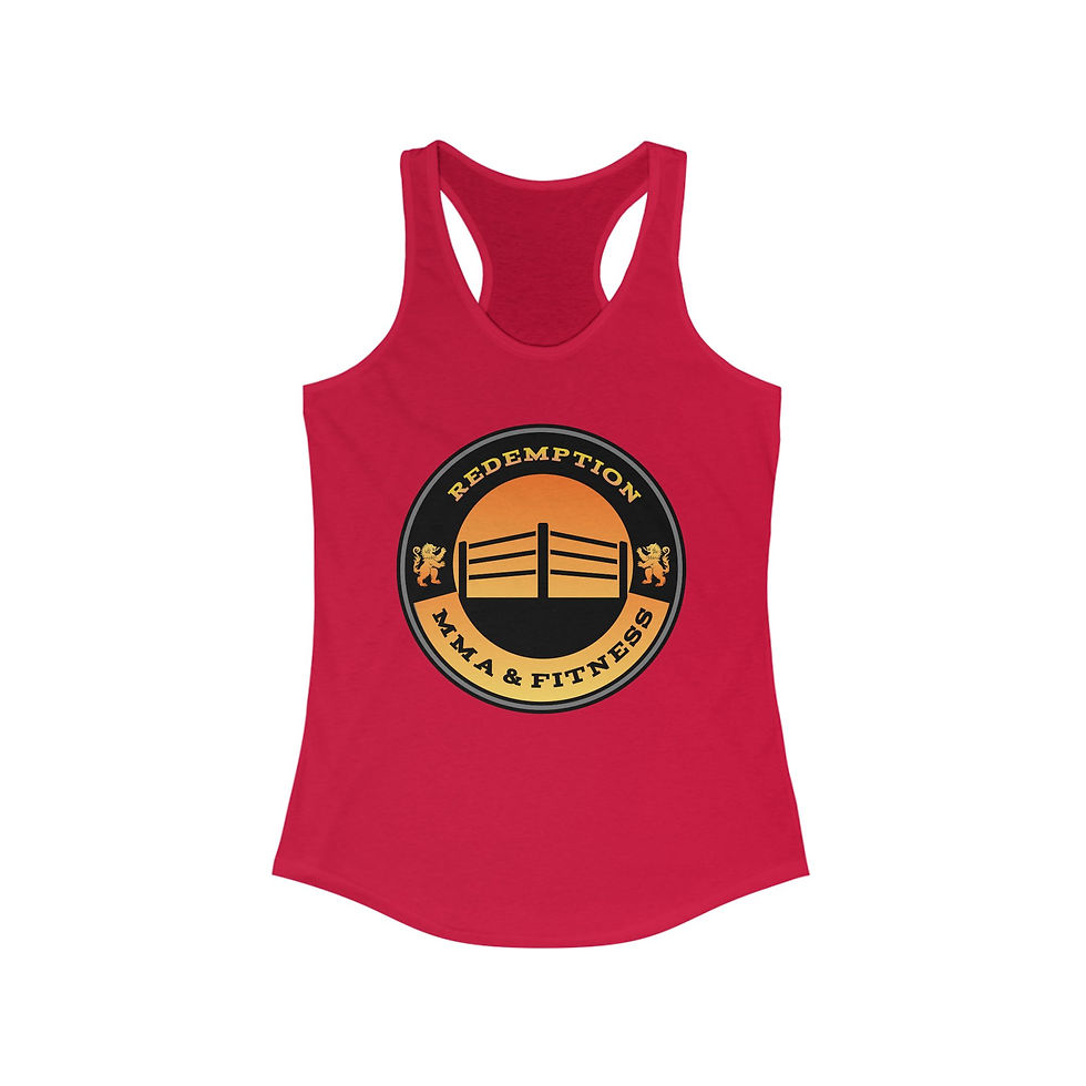 Thumbnail: Redemption - Logo - Women's Fitted Racerback Tank 