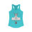 Thumbnail: Lesser of Two Evils - Women's Fitted Racerback Tank 