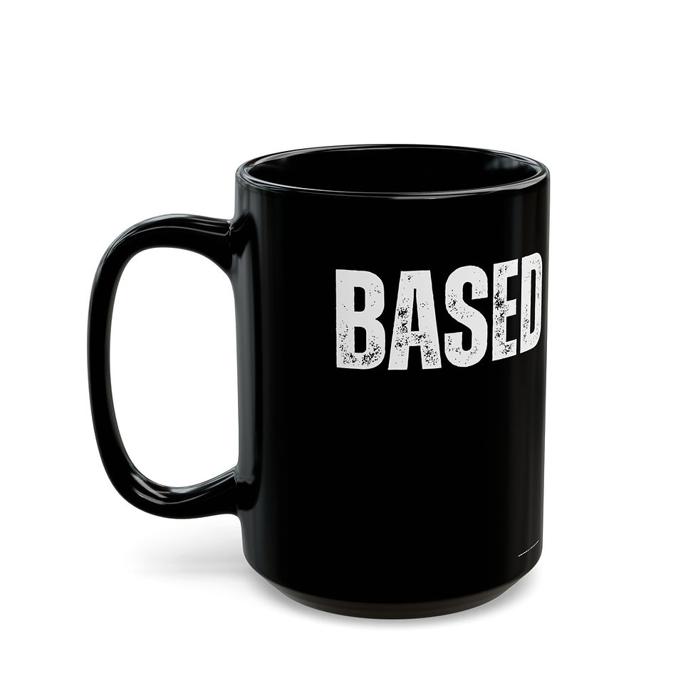 Thumbnail: Based - 11oz or 15oz Black Mug