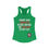 Thumbnail: Trump Was Convicted Before Epstein's List - Women's Fitted Racerback Tank 