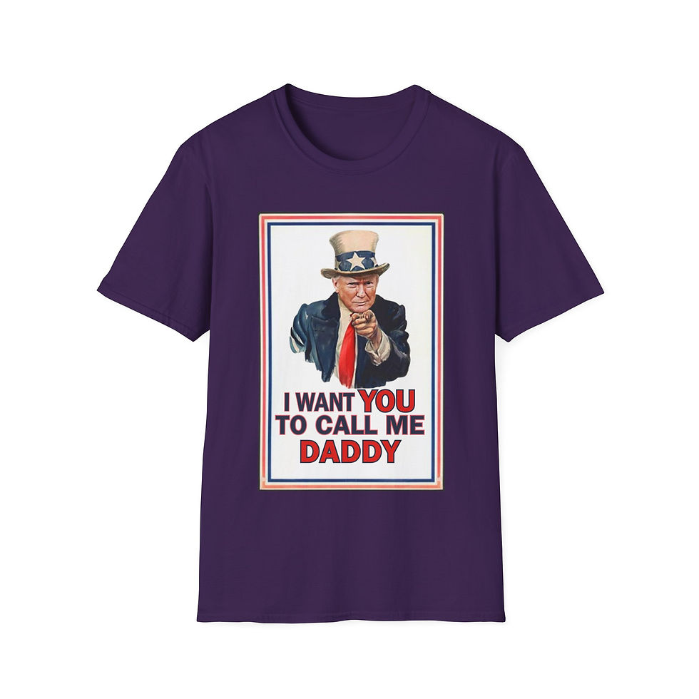 Thumbnail: Hot Seat - Call Me Daddy - Unisex Softstyle T-Shirt